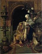 unknow artist Arab or Arabic people and life. Orientalism oil paintings  405 Sweden oil painting artist